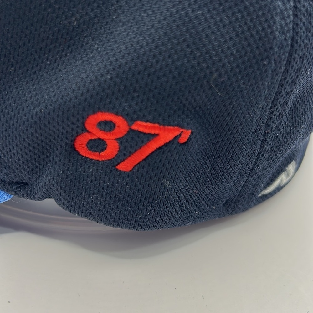 Minnesota Twins Navy and Light Blue Baseball Cap with Red Logo - Picture 6 of 13